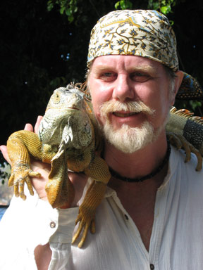 Leonard-with-Iguana.JPG